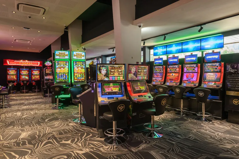 Central slot machine floor at Casino JOA de Gérardmer