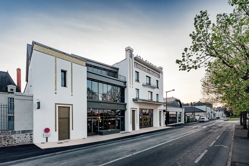 Daytime street view of Casino JOA de Saumur