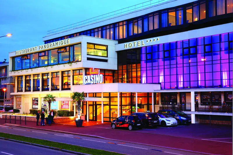 Façade du Casino Partouche Dieppe