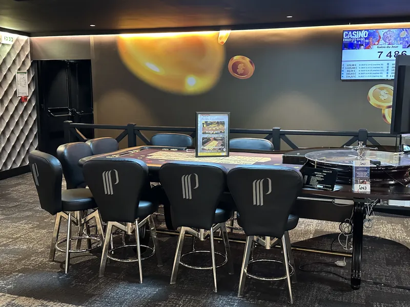 Tables de jeu du Casino Partouche Évaux-les-Bains