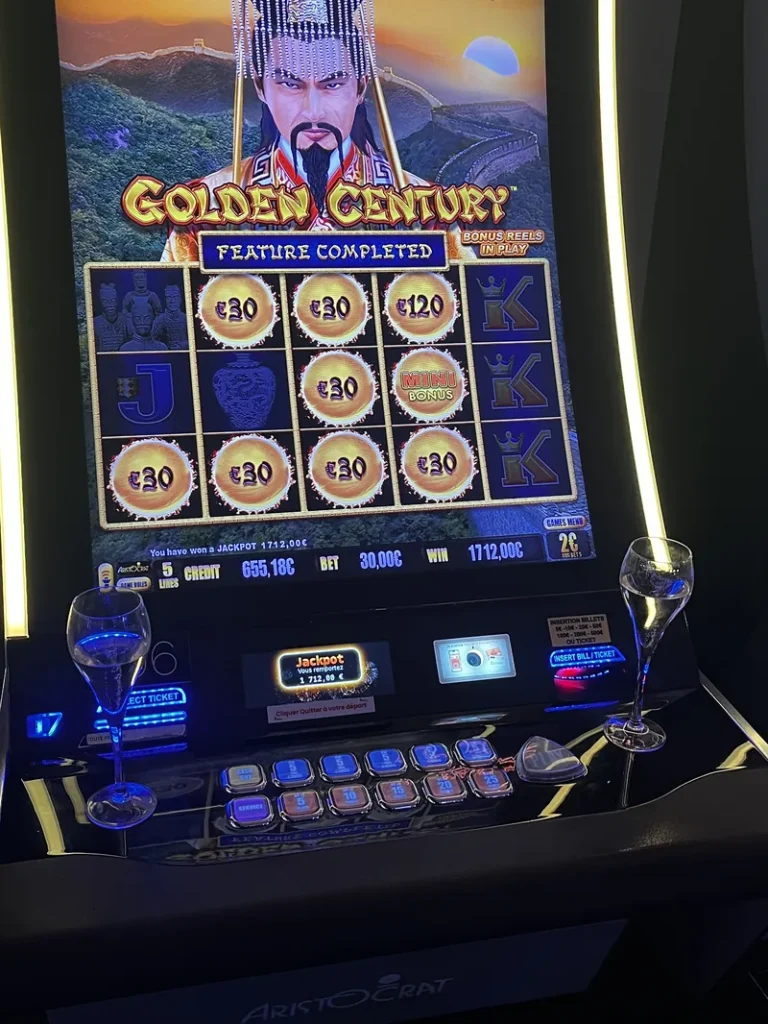 Machine à sous du Casino Partouche La Roche-Posay