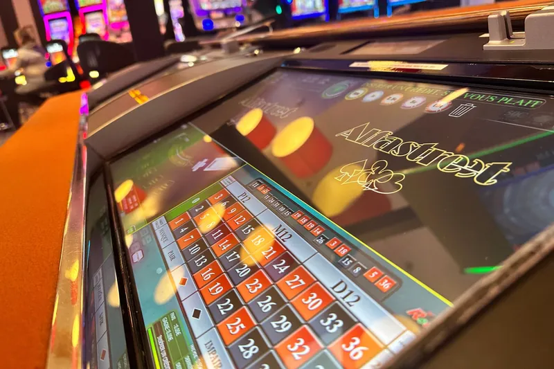 Roulette électronique au Casino Partouche La Tremblade