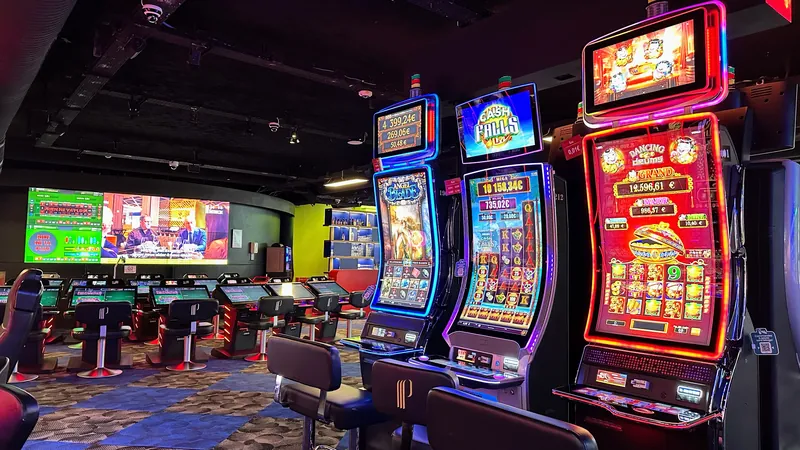 Espace de jeux au Casino Partouche Pléneuf-Val-André