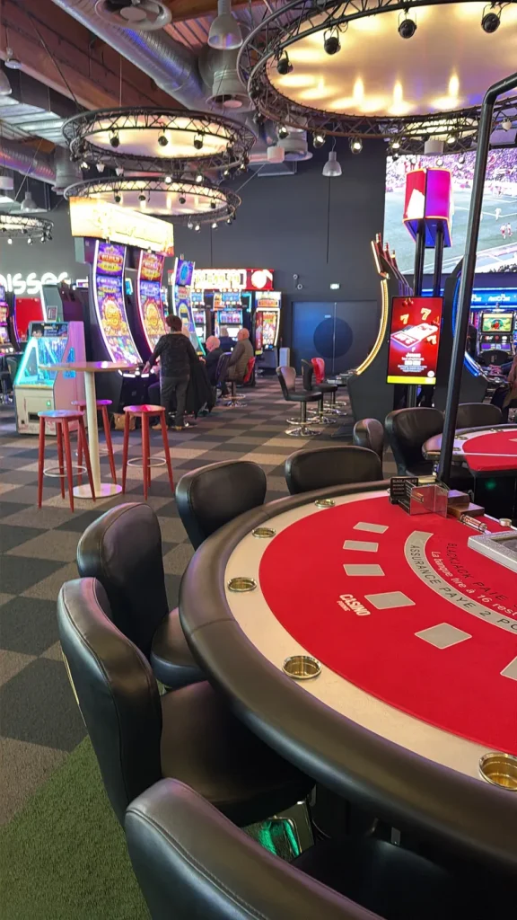 Table de roulette du Casino Partouche Pornic