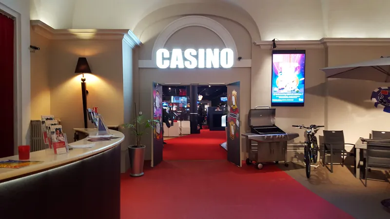 Hall d’entrée du Casino Partouche Royat