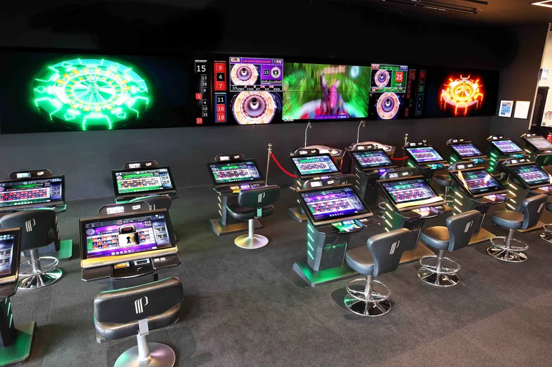 Roulette électronique du Casino Partouche Saint Galmier