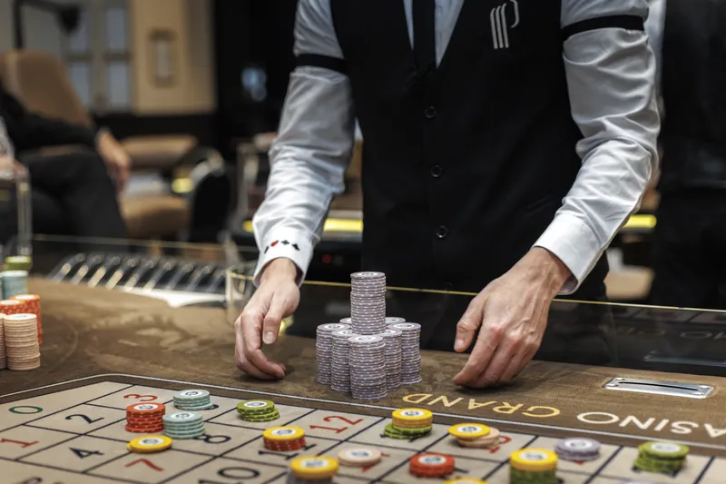 Table de roulette du Pasino Grand Partouche La Tour de Salvagny